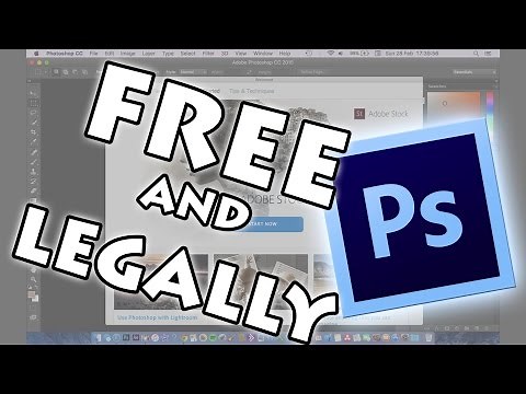 INSTALL PHOTOSHOP FREE LEGALLY (mac and windows) | TechGenieT3G