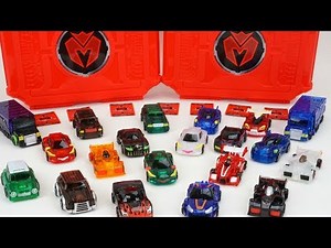 Mecard Transforming Robot Cars Mecardimals Collection Evan Tanatos Tero Carry Case Toys DAY 15