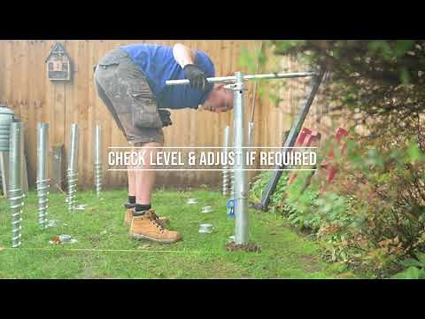 How To Install Ground Screws?