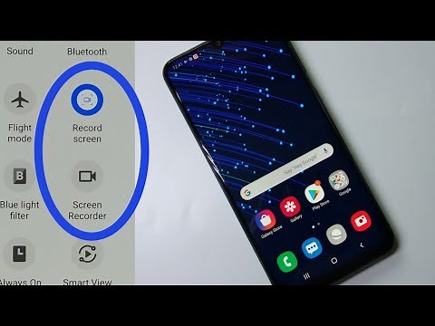 How to do Screen Recording in Samsung Galaxy A30s A30