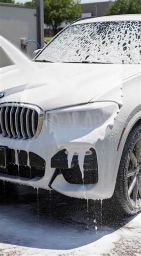 BMW Wash ASMR 🚿✨#asmr