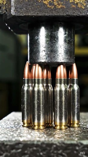Hydraulic Press vs Bullets 💥 Ultimate Crush Test #shorts