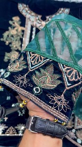 1.3K views · 34 reactions | E-A BRIDAL VELVET MOST HIT CODE Price:6300/- Fixed with 250/- Delivery charges Apply Fixed Rate For Booking And Details Please Contact us at+923122354695 +923192315658 Fabric Details Shirt Velvet micro 9000 Dupatta Net Ready To Wear Silk Trouser Shirt lenght 45+ Shirt width 36 | Ever Best Collection | Facebook