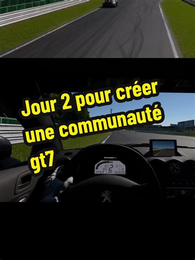 Jour 2 pour créer une communauté gt7, aujourd'hui on parle de drift !! #granturismo #gt7 #drift #simracing #ps5