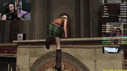 RE4 OG Speedrun en Profesional | WR = 1:21:48 - PB 1:25:21 | !re3wr !valka