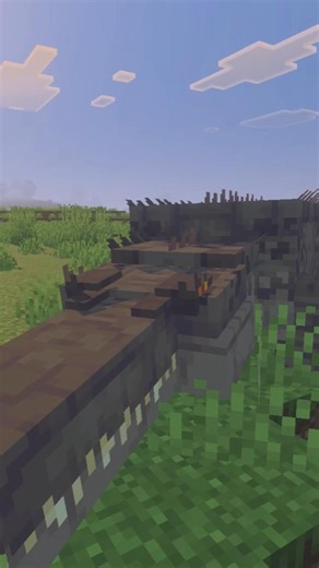 👍MC PRIMITIVE ARK MOD para MINECRAFT BEDROCK🐊🟢 - ¡SARCOSUCHUS!