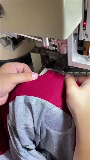 AUTOMATIC SNAP BUTTON MACHINE #industrialsewingmachine #buttonmachine