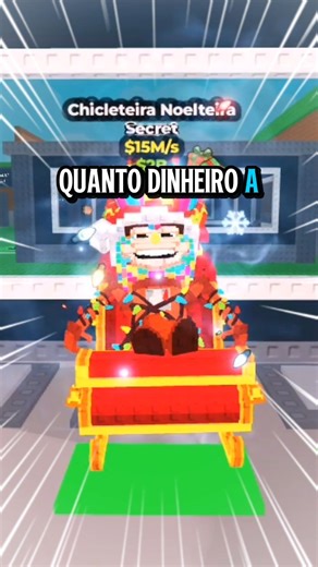 How much money does the Christmas gum-chewing machine generate with all its mutations? 🎁💸