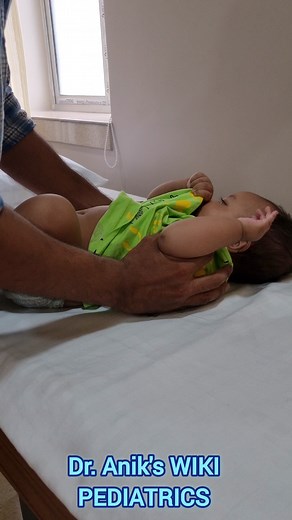 Exercise to increase neck holding of your baby. #viralreels #shortsvideos #childcare #viral #StarsEverywhere #trending #shorts Dr. Anik's WIKI Pediatrics | Dr. Anik's WIKI Pediatrics