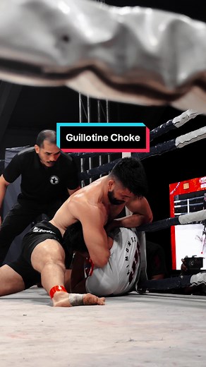 Guillotine Choke Finish at KSK - MMA Martial Arts UFC