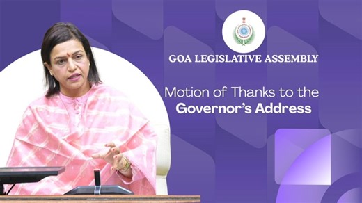 Goa Legislative Assembly - Motion of Thanks to Governor's Address | Dr. Deviya Rane