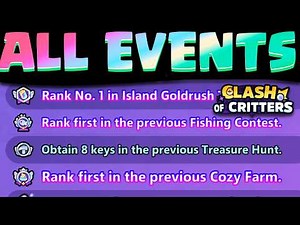 Clash of Critters - The ULTIMATE EVENT Guide (Everything You NEED to KNOW about ALL EVENTS)