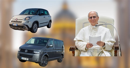 Este es el nuevo coche de León XIV: se acabó el popular Fiat del papa Francisco