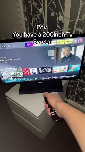 Replace your tv 🫶 #projector #movie #entertainment #diy #student #college