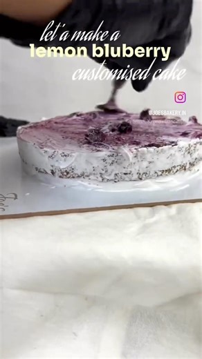 POV: Eggless cakes can actually taste THIS good 🍋🫐✨