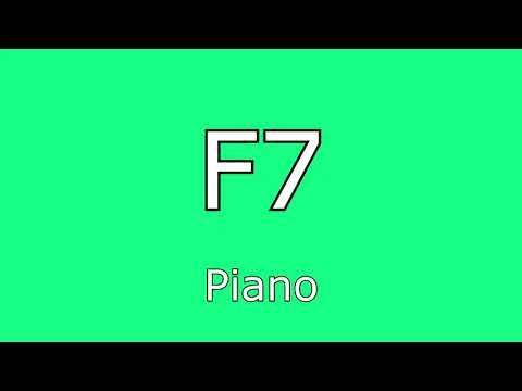 F7 Piano