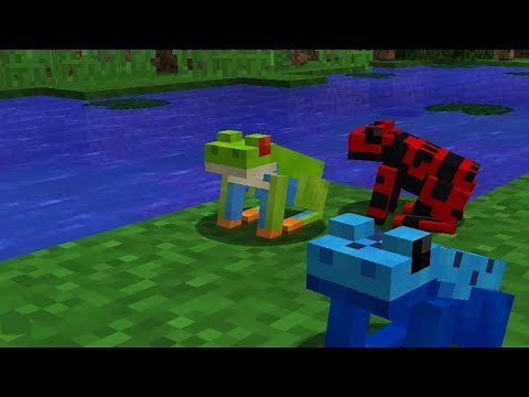 Minecraft: How To Spawn A Frogs | **No Mods**