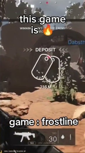 I cut the video when I died #roblox #gameplay #frostline #shootinggames