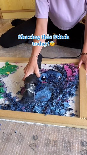 Handmade Punch Needle Rug Stitching Tutorial