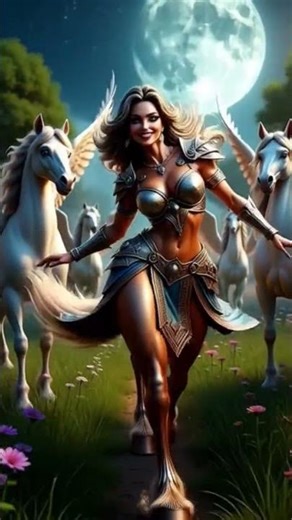 Anthropomorphic centaur futa warrior2