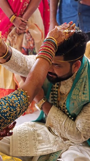 Reels On Click | Wedding Content Creators | Instant Reel Makers on Instagram: "Celebrating love, tradition, and togetherness at a Telugu wedding! Experience the most precious marriage moments and joyful rituals of the bride and groom. We proudly deliver our wedding videography services across Andhra Pradesh & Telangana — capturing your big day with heart. This Telugu Pelli video captures the essence of marriage rituals and emotional moments shared by the couple. Rich traditions, vibrant celebrat