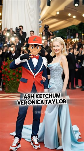 Cartoons and Their Voice Actors Hit the Met Gala 😮🔥#animation #cartooncharacters #aiart