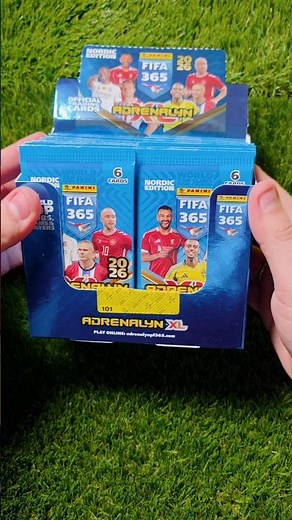 Panini Adrenalyn XL FIFA 365 2026 Nordic Edition Display ❄️