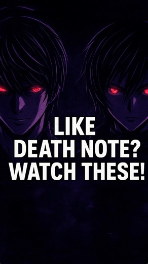 3 Mind-Bending Anime Like Death Note 😳🧠 (You’ll Thank Me Later)#deathnote #codegeass#psychopass