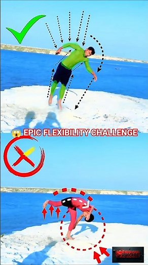 Epic Backbend Challenge 😱 Wrong vs Right Flip Skills #shorts#entertainment #explore #backflip#lunges