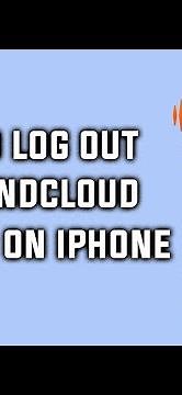How to Log Out of Your Account on SoundCloud on iPhone