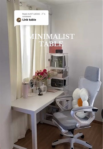 Replying to @KT LUCAS ⋆.𐙚˚ Sturdy and quality table - i got the size 120x60cm strengthen #table #officetable #studytable #computerdesktable #whitetable #woodtable #tableforroom