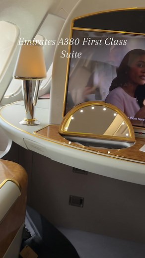 Luxury Travel Experience on Emirates A380 First Class Suite