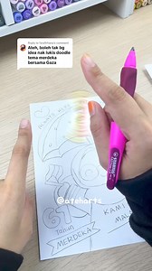39K views · 150 reactions | Idea poster merdeka doodle merdeka #merdeka2024 #jalurgemilang #lukis | Ateh Arts | Facebook