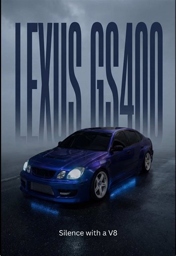 LEXUS GS400: The Fast Blue Demon You Need to See
