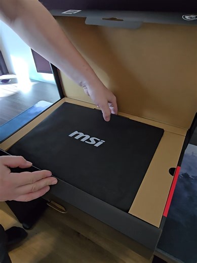 MSI Raider 18 Unboxing #MSI #laptop #samsung #Unboxing #fyp | msi laptop