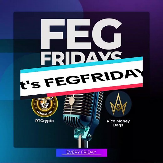 🚨 Join us today to discuss the #BitcoinHalving & all things #FEGtoken with @RTRcrypto & @RicoMoneybags! 🗓 Friday, April 19th 🕑 11 pm UTC / 7 pm EST https://x.com/i/spaces/1vAxRvVkyXgxl #Crypto #DeFi #halving FEG 💪🦍❤️ @MoneyBags Rico @user9021560091648 @CRYTPO-GENE @FeggyWap @FEG_Army olsen @Bobby @FEGisREVOLUTIONARY @FEGlife @FFL @Feg_Duchess @MEDYAFEG/Moderator @makyboowetiko @rob_pachi @terrific.ape