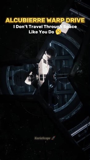 Light set limits… warp broke them. 🚀#space #physics #warpdrive #light #science #spacetime#KurioScope