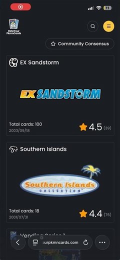 Top Pokemon Card Sets of All Time Ranked by the Community #pokemoncards #pokemontcg