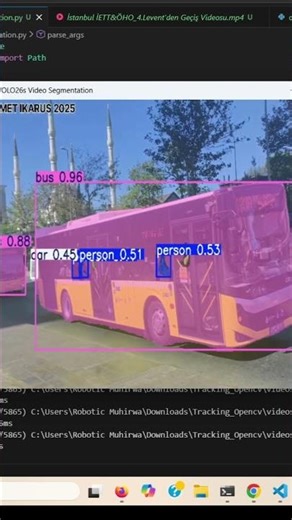 Python-based system using YOLO26s image segmentation | AI