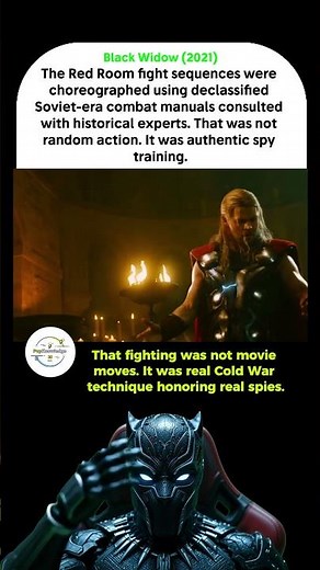 Black Widow Red Room Choreography Was Based On Real Soviet Training!!#marvel #avengers #mcu