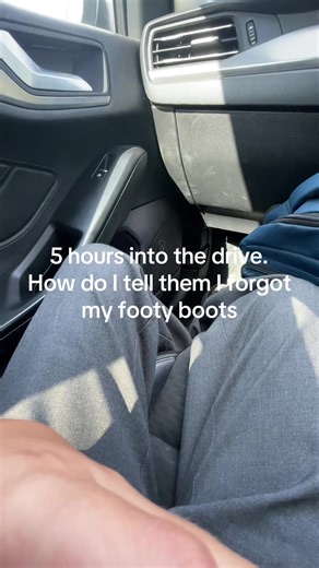 Forgot My Footy Boots on a Long Drive