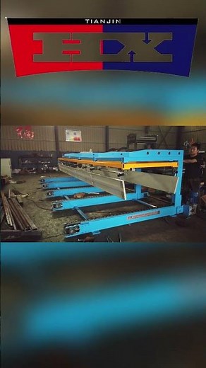 automatic metal sheet roll forming stacker for double-layer machine