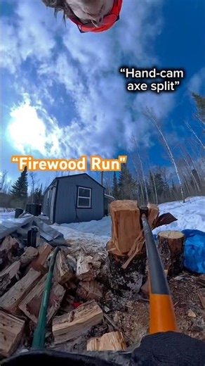 “From Tree to Fire in 37 Seconds (Off Grid)”