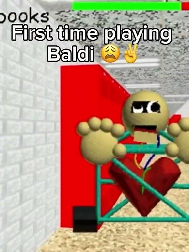 Playing baldis basic for the first time…