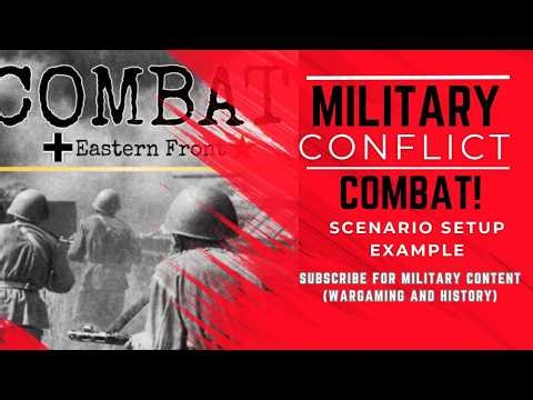 Compass Games Combat! Eastern Front Scenario Setup Example (4k, 2026) #ww2 #wargames