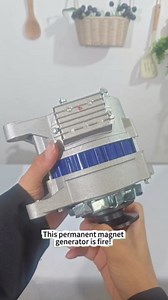 12V-14V Permanent Magnet AC Generator, 1200W Permanent Magnet Synchronous Generator, Permanent Magnetic Alternator for Mechanical Equipment, Power Tools, Lighting, 4500r/min