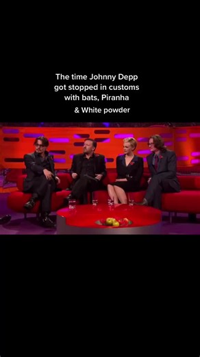 Johnny Depp Caught with Bats and White Powder | Ricky Gervais on Graham Norton Show