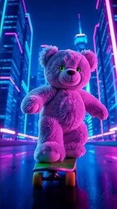 teddy bear surfing #funny #animation #comedy #cartoonvideo