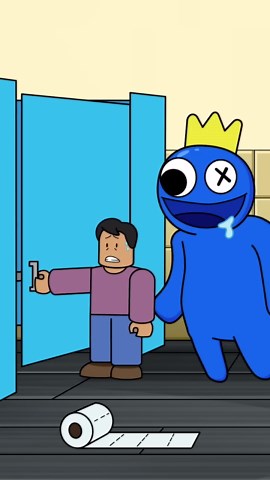 😨 BLUE Hulks Out! 💙 (Cartoon Animation)