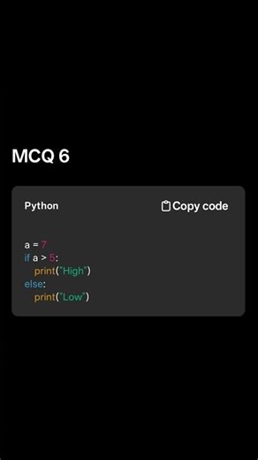 python MCQ question please like and share #coding #programming #viral